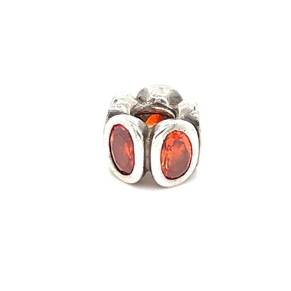 Pandora Orange Oval Lights Charm - Picture 1 of 4